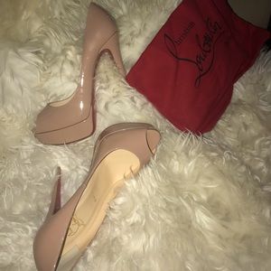Christian Louboutin Lady Peep 150 Patent Calf